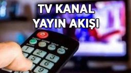 TV KANAL YAYIN AKIŞI LİSTESİ! Kanal D, TRT 1, Star TV, Show TV, ATV, NOW TV, TV8 kanal yayın akışı listesi! Bu akşam TV'de neler var?