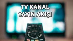 TV KANAL YAYIN AKIŞI | Bugün TV'de hangi dizi ve filmler var? Kanal D, TRT 1, Star TV, Show TV, ATV, NOW TV, TV8 kanal yayın akışı listesi...