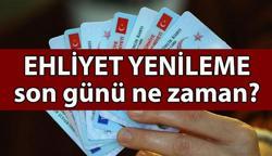 EHLİYET YENİLEME SON GÜNÜ 2025 📍 Ehliyet yenileme ne zaman ve nasıl yapılır? Başvuru ücreti ne kadar?