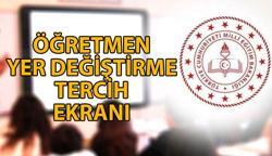 ÖĞRETMEN ATAMA TERCİH EKRANI 💻 Yaz Tatili Öğretmen İl İçi yer değiştirme tercihleri başladı mı? Öğretmen isteğe bağlı yer değiştirme atamaları ne zaman?