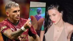 Devrim Özkan ve Lucas Torreira'dan barışma sonrası ilk kare! Maç sonrası sevgilisinin yanına koştu