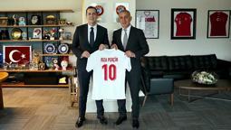 Antalyaspor Başkanı Rıza Perçin'den İbrahim Hacıosmanoğlu'na ziyaret!