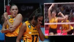 VakıfBank'ın peşini sakatlıklar bırakmıyor! Zehra Güneş'in dirseği sonrası devam edemedi