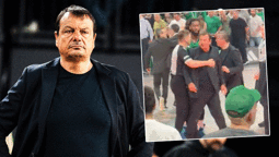 Panathinaikos'ta Ergin Ataman çılgına döndü! Hakemler sakinleştirdi
