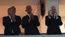 FIFA Başkanı Türkiye maçını takip etti!