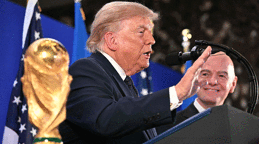 ABD Başkanı Trump'tan Infantino'ya destek!