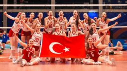 17 Yaş Altı Kadın Voleybol Takımı son 16'ya yükseldi!