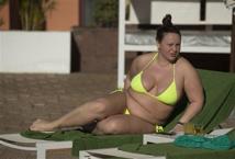 İspanya tatilinde görüntülendi