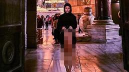 Ayasofya’da çıplak poz veren Belçikalı manken hakkında flaş gelişme!