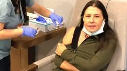 Koronavirüs aşısı olan Nilüfer'i kızdıran yorum! 