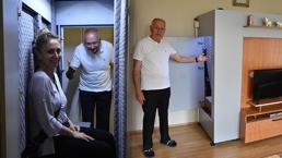 Deprem korkusuyla sığınak gibi kabin üretti! 66 tona kadar dayanıklı 