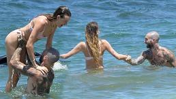 Adam Levine ile Behati Prinsloo tatile çıktı