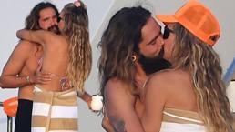 Heidi Klum-Tom Kaulitz güvertede aşka geldi