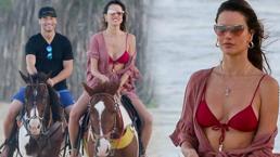 Alessandra Ambrosio-Richard Lee kumsalda atla gezdi