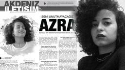 Arkadaşları, katledilen Azra'nın haberini, gözyaşlarıyla yazdı