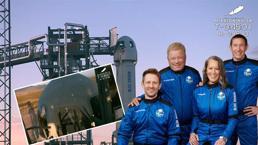 Son dakika: Filmdi gerçek oldu: Star Trek'in Kaptan Kirk'ü William Shatner uzaya gitti