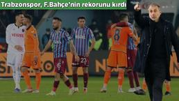 Son dakika haberi: Trabzonspor, Fenerbahçe'nin rekorunu kırdı! Süper Lig tarihine geçti