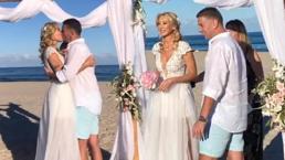 Yeşim Erçetin ile Fevzi Kardeseci Miami’de evlendi