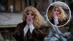 Son dakika... Gün ağarınca Rus dehşeti ortaya çıktı! Kiev'de apartman bloğu füzeyle vuruldu