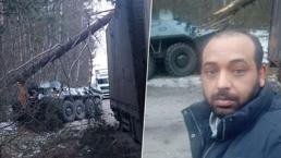 Rusya’nın tankı Türk vatandaşının TIR'ına çarptı
