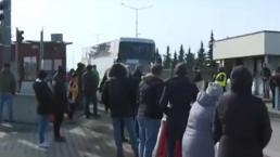 Ukrayna-Polonya sınırından sıcak görüntü!