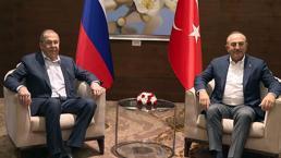 Bakan Çavuşoğlu, Rus mevkidaşı Lavrov ile görüştü
