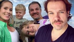 ABD'ye yerleşen Tolga Karel'den mutlu aile pozları