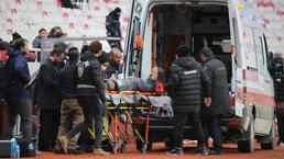 Karagümrük'te Fabio Borini hastaneye kaldırıldı