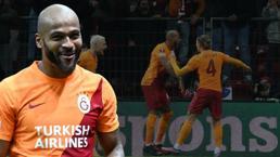 Son dakika haberi: Galatasaray'da Marcao sevinçten çıldırdı! Bayrağı kırdı