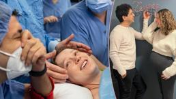 Ece Çeşmioğlu-Taner Ölmez çiftinin bebeklerine kavuştuğu ilk an! Gözyaşlarını tutamadı