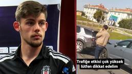 Son dakika: Beşiktaşlı Montero trafik kazası geçirdi