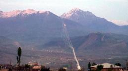 Irak'ın kuzeyindeki PKK hedefleri obüslerle vuruldu