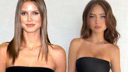 Leni Klum annesi Heidi Klum'un elbisesiyle mezuniyet balosuna katıldı