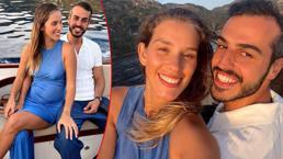 Dila Tarkan-Dağhan Doğruer çiftinden mutluluk pozu