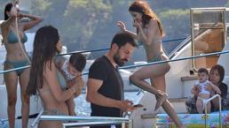 Şilan Makal tatil sezonunu açtı! Eşi ve oğluyla Göcek'te