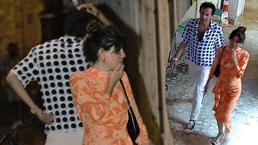 Sevgilisiyle görüntülenen Ceren Moray'ın panik anları!