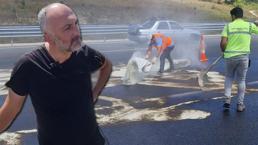 Kocaeli'de feci kaza! Sürücüyü arı sokunca olanlar oldu