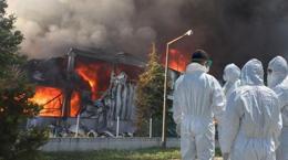 Tekirdağ’da fabrikada kimyasal patlama