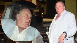 Dünyaca ünlü oyuncu Gerard Depardieu, İstanbul'da