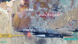 Asos bölgesinde 23 terörist etkisiz hale getirildi