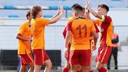 Galatasaray, UEFA Gençlik Ligi'nde turladı! Beknaz'dan müthiş gol