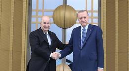 Cumhurbaşkanı Erdoğan Cezayir Cumhurbaşkanı ile görüştü