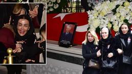 Özge Ulusoy'un babası Haydar Ulusoy son yolculuğuna uğurlandı