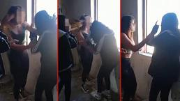 Boş binada rezalet! Ortaokul öğrencileri 'erkek' yüzünden birbirine girdi