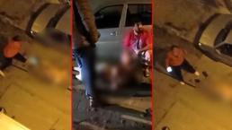 'Oğluma tecavüz etti' dediği adamı çırılçıplak soyup dövdü