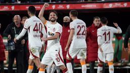 Galatasaray çeyrek finalde! Alanyaspor'u 2-1 mağlup etti
