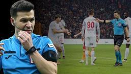 Galatasaray - Ümraniyespor maçında tartışmalı karar! Eski hakemden penaltı yorumu