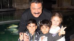 Bülent Parlak'ın çocuklarıyla sömestr keyfi 