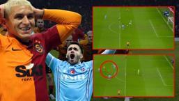 Galatasaray - Trabzonspor maçında inanılmaz hata! Süper Lig tarihine geçti