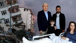 O bir kahraman! Hatay'da enkaz altındaki ailesini böyle kurtardı